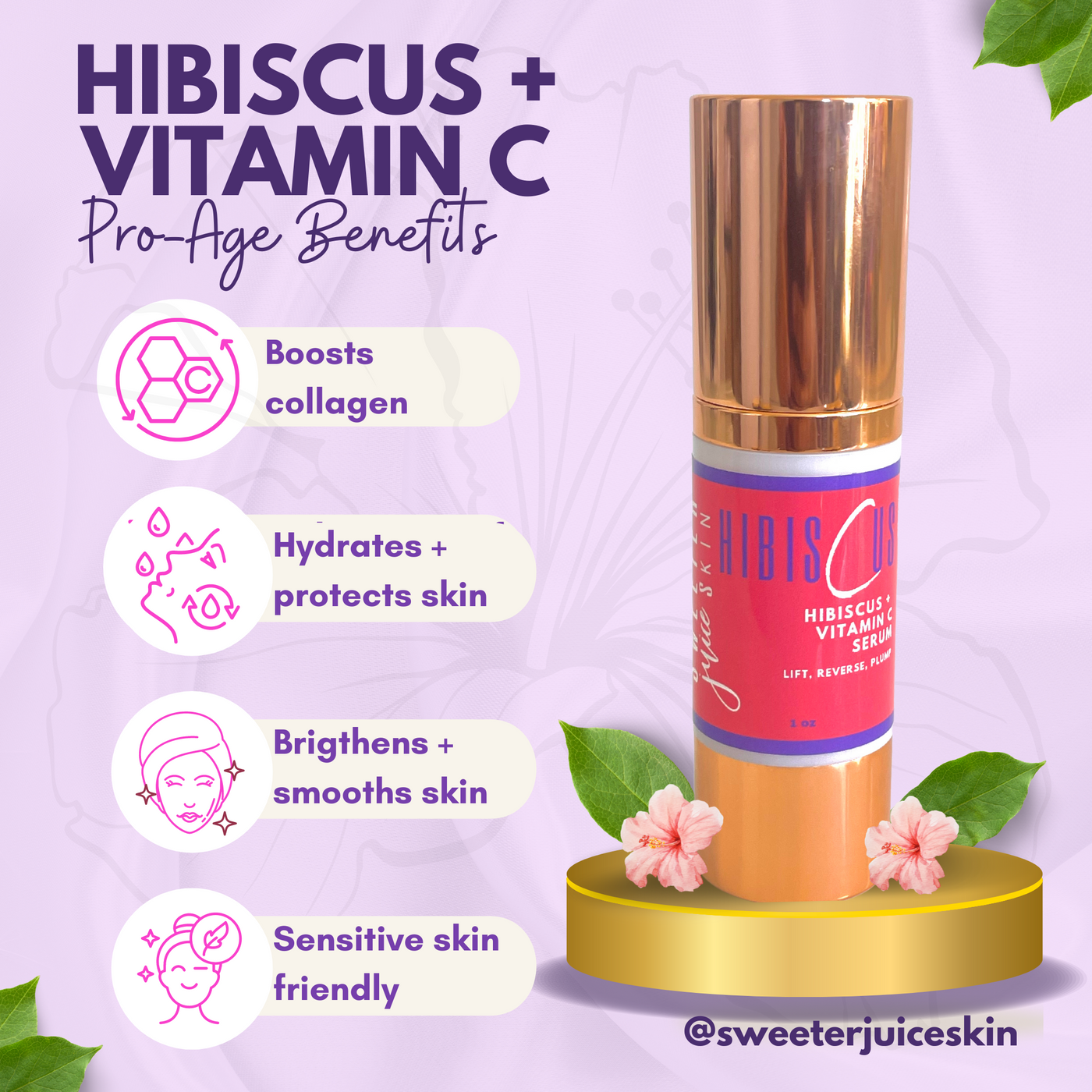 HibisCus + Vitamin C Serum